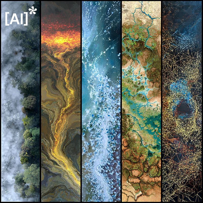 Using AI generated imagery for science communication