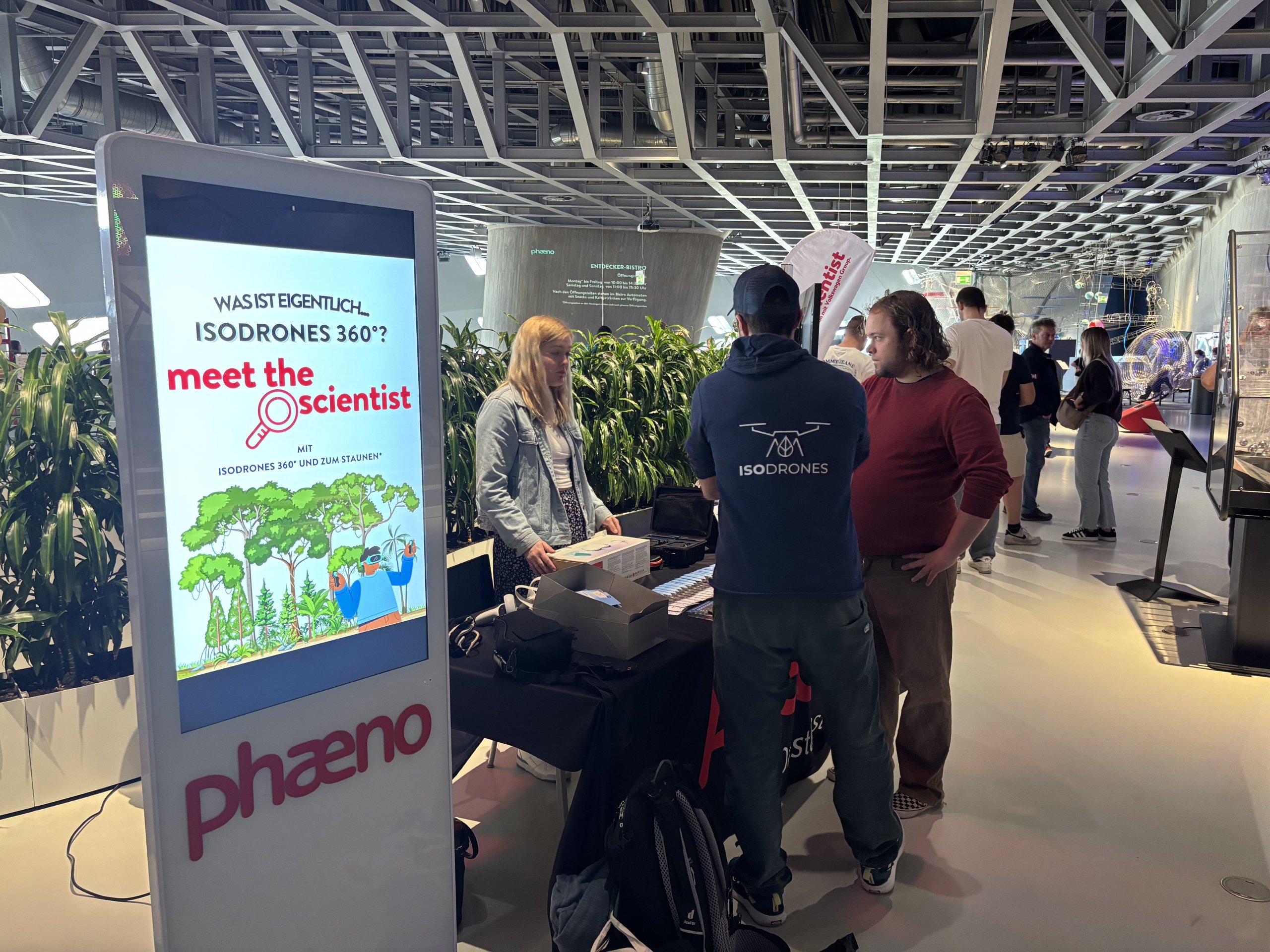 Stand Phaeno Meet the Scientist — 360°-VR WissKomm Projekt